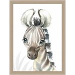 Ostaria Dětský dekorativní obraz Mini animals 30 x 40 cm | 4 vzory Vzor: Slon – Hledejceny.cz