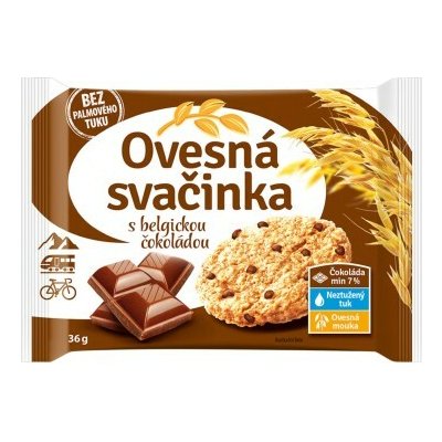 Fammilky Ovesná svačinka s belgickou čokoládou 36 g – Hledejceny.cz