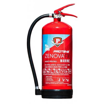 HASICÍ PŘÍSTROJ PROTENG ZENOVA FX MARINE 9L – Zboží Dáma