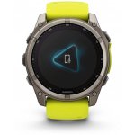 Garmin Fenix 8 51mm Sapphire Solar Titanium Bright Yellow/Graphite 010-02907-21 – Zboží Živě