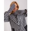 Italy Moda rukavice s knoflíčky at-rk-239302.10x-dark grey
