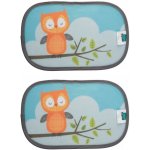 Zopa Sluneční clona do auta zvířátka Owl 2 ks | Zboží Auto