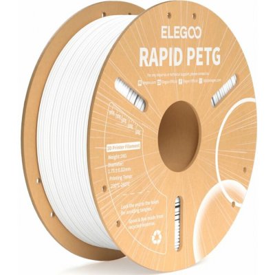 Elegoo Rapid PETG 1,75 mm 1 kg Bílá – Zboží Živě