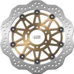 NG přední brzdový kotouč MOTO GUZZI DAYTONA 1000 91-94, URAL 750 06-21, YAMAHA FZS600 FAZER 98-03, TDM850 91-01, FZR 600 89-95 (298X64X4mm) (6X8,5mm) WAVE plovoucí – Sleviste.cz