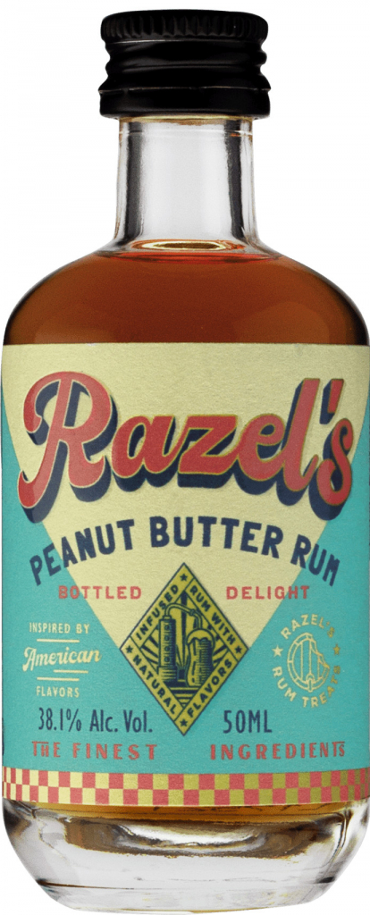 RAZEL'S CHOCO BROWNIE RUM 38,1% 0,05 l (holá láhev)