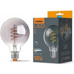 VIDEX Stmívatelná LED žárovka E27 G95 4W = 35W 100lm 1800K Teplá bílá – Hledejceny.cz