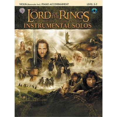 LORD OF THE RINGS INSTRUMENTAL SOLOS + CD housle + piano – Zboží Mobilmania