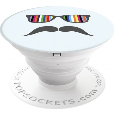 PopSockets Mustache Rainbow – Zboží Mobilmania