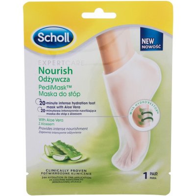 SCHOLL Expert Care Vyživující maska na nohy s Aloe vera 1 pár – Hledejceny.cz
