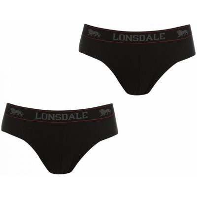 Lonsdale 2Pk Brief Mens Black – Hledejceny.cz