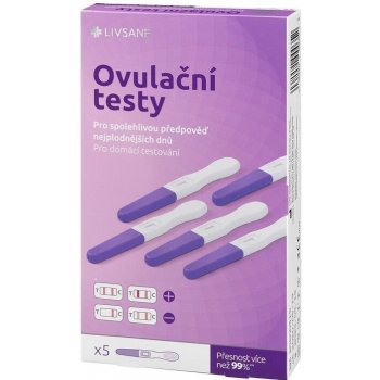 Livsane Test ovulační plodné dny 5 ks