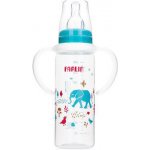 Farlin kojenecká láhev standart s držátkem modrá 240 ml – Hledejceny.cz