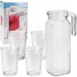 Excellent Houseware Džbán 1,1 l + 4 x 200 ml – Hledejceny.cz