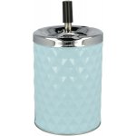 KRCZ Cigaretový popelník kovový otočný Diamant modrý 11cm – Hledejceny.cz