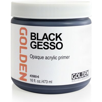 Golden 3560 Black Gesso 473 ml – Sleviste.cz