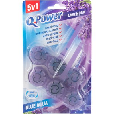 Q-Power Tuhý WC závěs Blue Aqua Lavender 2 x 40 g – HobbyKompas.cz