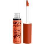 NYX Professional Makeup Butter Gloss Bling lesk na rty 06 Shimmer Down 8 ml – Zboží Dáma