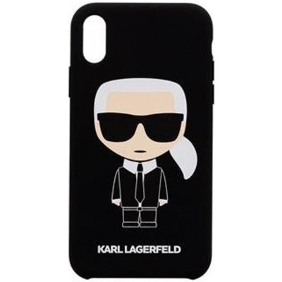 Pouzdro Karl Lagerfeld Apple iPhone 7 / iPhone 8 / SE 2020 / SE 2022 černé – Zboží Mobilmania