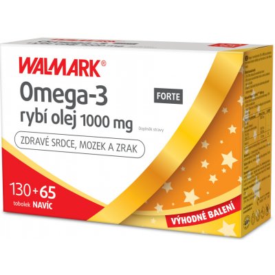 Walmark Omega 3 Forte 195 tobolek Promo2020