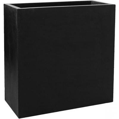 Fiberstone truhlík vysoký Black mat 100x45x100 cm