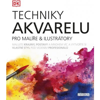 Techniky akvarelu pro malíře & ilustrátory – Zboží Mobilmania