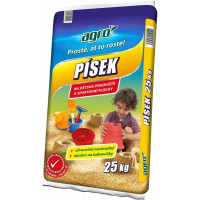 Agro Písek na dětská pískoviště, 25 kg – Hledejceny.cz