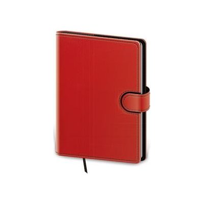 Flip A5 Denní 2026 červeno/černá – Zboží Mobilmania