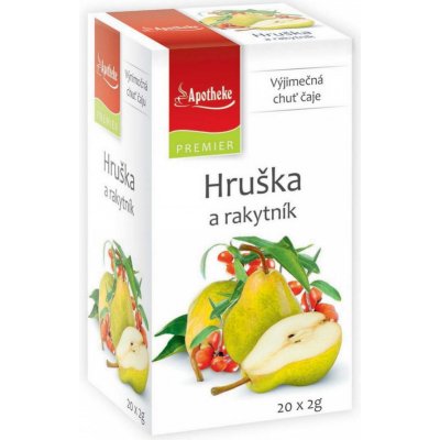 Apotheke Premier Hruška a rakytník čaj 20 x 2 g – Zbozi.Blesk.cz