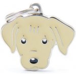 My Family LABRADOR gravírovateľný přívěsek 2,6 x 3,3 cm – Zboží Dáma