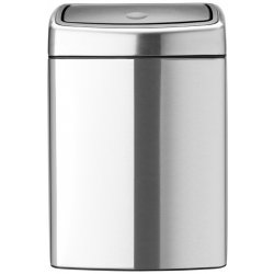 Brabantia Touch Bin 10 L čtvercový matná ocel FPP 477225