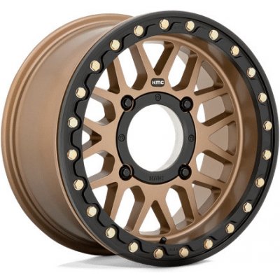 Kmc KS235 GRENADE BEADLOCK 6x15 4x137 ET38 satin bronze – Sleviste.cz