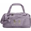 Sportovní taška Under Armour UA Undeniable 5.0 XS Duffle Bag Violet Gray/Metallic Champagne Gold 23 L