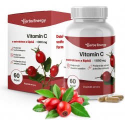 Herbs Energy Vitamín C 1 000 mg 30 kapslí