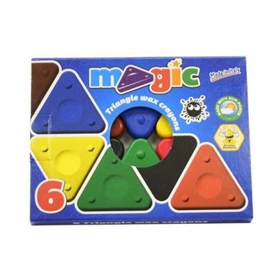 Magic Voskovky trojúhelníkové 6 ks – Zboží Dáma