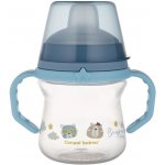 Canpol 56/612 hrnek FirstCup se silikonovým náustkem 150ml Bonjour modrý – Zboží Dáma