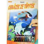 ArtLover Obrázek ze třpytek Rybičky 20x25cm – Hledejceny.cz