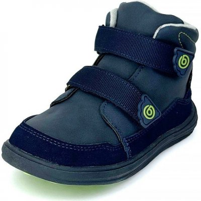 Bugga chlapecké celoroční barefoot boty NUVA navy – Zboží Mobilmania
