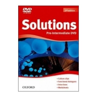 MATURITA SOLUTIONS 2nd Edition PRE-INTERMEDIATE DVD - FALLA – Hledejceny.cz