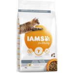 Iams for Vitality Cat Adult Indoor Chicken 10 kg – Zboží Dáma