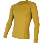 Sensor Merino air pánské triko dl.rukáv mustard – Zboží Dáma