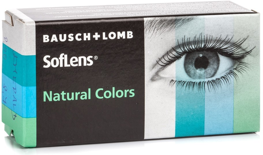 Bausch & Lomb SofLens Natural colors Emerald barevné dioptrické 2 čočky