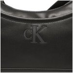 Calvin Klein Jeans kabelka Sleek Round Sb22 Solid K60K610402 Černá – Hledejceny.cz