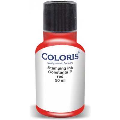 Coloris Razítková barva Constanta P červená 50 g nesmazatelná z papíru – Zbozi.Blesk.cz
