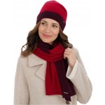 Fiebig Headwear since 1903 Kašmírová dvoubarevná červená čepice – Hledejceny.cz
