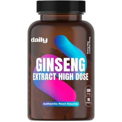 Daily Ginseng Extract High Dose 90 kapslí – Hledejceny.cz