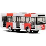 Rappa Kovový autobus červený 18 cm – Zboží Dáma