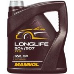 Mannol LongLife 504/507 5W-30 4 l – Hledejceny.cz