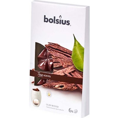 Bolsius Aromatic 2.0 True Sents Vosk Oud Wood 6 ks