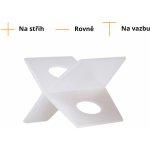 Levelys Křížky 1 mm – 100 kusů – HobbyKompas.cz