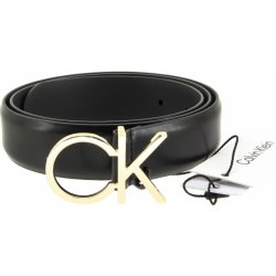 Calvin Klein dámský černý kožený pásek K60K610157-BEH-622